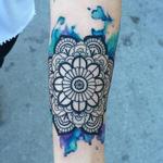 Tattoos - Watercolor mandala  - 134178