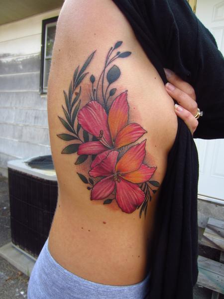 Arlet Vintage Black Wild Rose Flower Temporary Tattoo  MyBodiArt