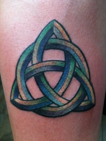 60 Triquetra Tattoo Designs For Men - Trinity Knot Ink Ideas | Stone tattoo,  Knot tattoo, Celtic knot tattoo