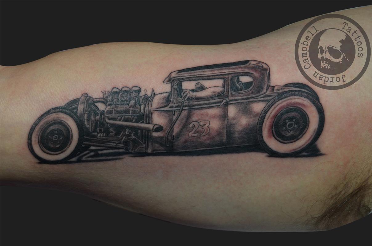 Ratrod By Jordan Campbell: Tattoonow