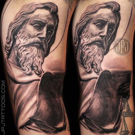 St. Jude in tattoo style