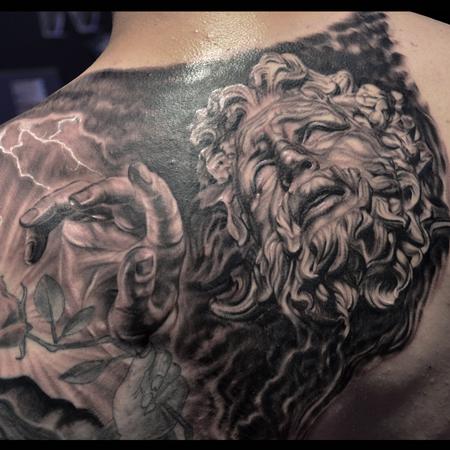 𝐒𝐭𝐚𝐭𝐮𝐞 𝐰𝐨𝐫𝐤 ( 𝐀𝐈 𝐆𝐞𝐧𝐞𝐫𝐚𝐭𝐞𝐝 ) 📸 🏁 @tonez__studio 🏁 # tattoos #tat... | Instagram