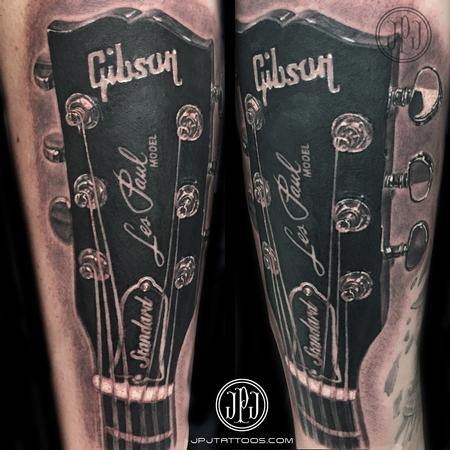 Gibson Les Paul Guitar by Jose Perez Jr: TattooNOW