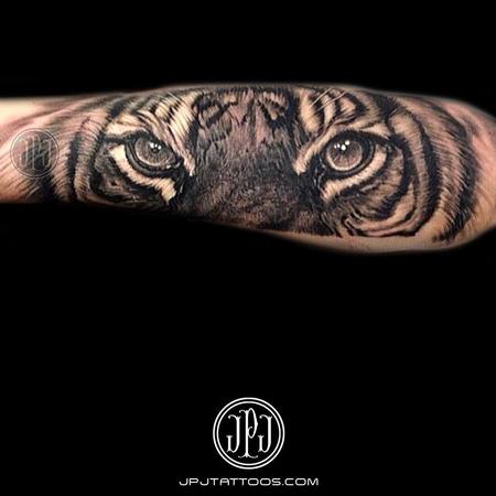Tattoo uploaded by InkBlot Tattoo studio • tiger eye tattoos by inkblot  tattoos contact 9620339442 • Tattoodo
