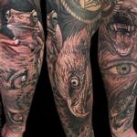 Tattoos - Wildlife Half Sleeve - 116866