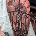 Tattoos - Staircase and Clock - 122615