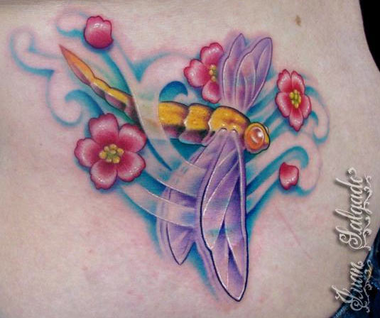 Dragonfly tattoo by Juan Salgado: TattooNOW