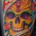 Tattoos - Jeweled Skull Tattoo - 35508