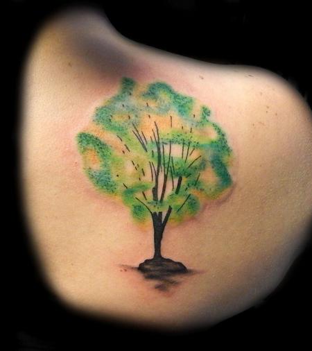 chrometoaster:color-tattoo-color-harry-potter-watercolor
