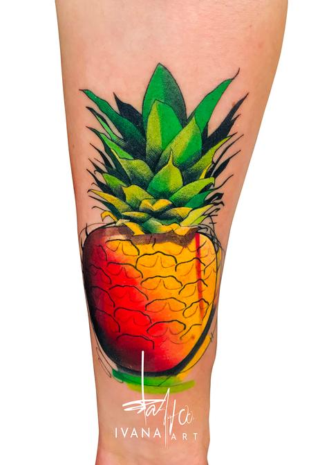 VANKIRS Cute Pineapple Tattoo Stickers Fake Black Women Henna Totem  Temporary Tattoo Indians Body Arm Girls 3D Waterproof Tatoos From Soapsane,  $1,023.36 | DHgate.Com