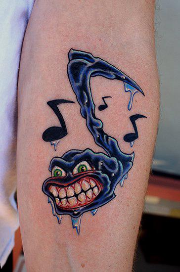 75 Cool Music Note Tattoos for Men [2024 Inspiration Guide] | Music notes  tattoo, Music tattoo designs, Trendy tattoos