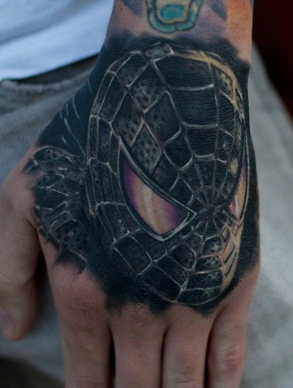 10 fabulous ideas for hero Spiderman tattoo on the arm