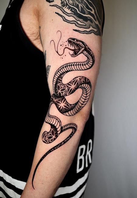 tattoos/ - Snake arm tattoo - 142994