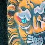 Tattoos - Traditional Lion - 109509