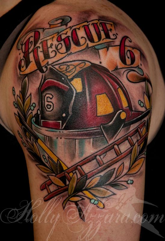 50 Firefighter Tattoos For Men  Masculine Fireman Ideas