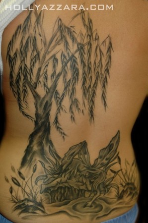 Weeping Willow by Mario Padilla : Tattoos