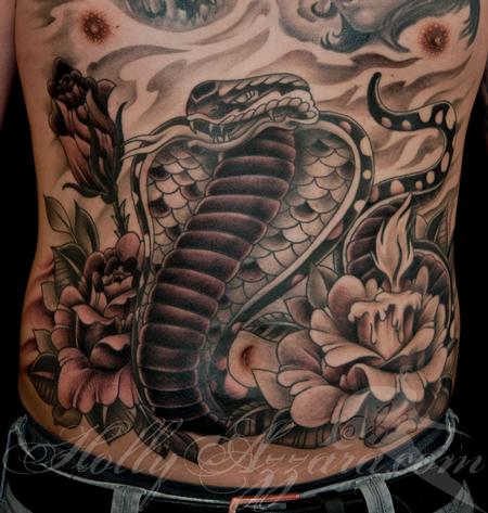 cobra tattoo art 4266831 Vector Art at Vecteezy