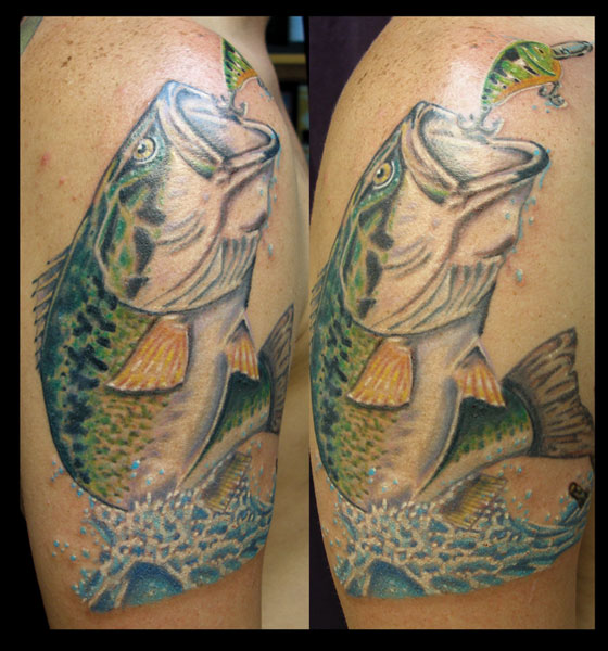 Update more than 64 realistic largemouth bass tattoo super hot   incdgdbentre