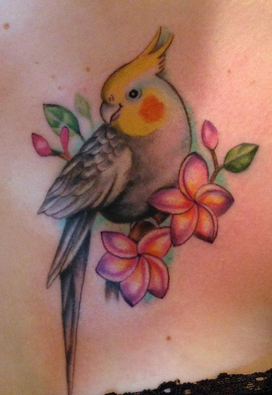 cockatiel tattoo