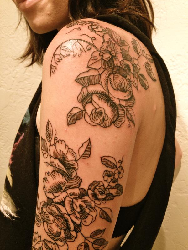 Floral by Mallory Swinchock: TattooNOW