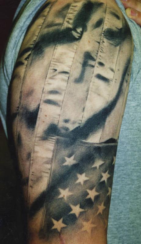 american flag tattoos designs