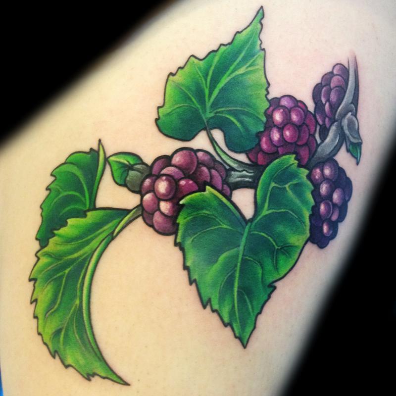 grape vine tattoo