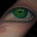 Tattoos - Realistic Eyeball Tattoo - 52660