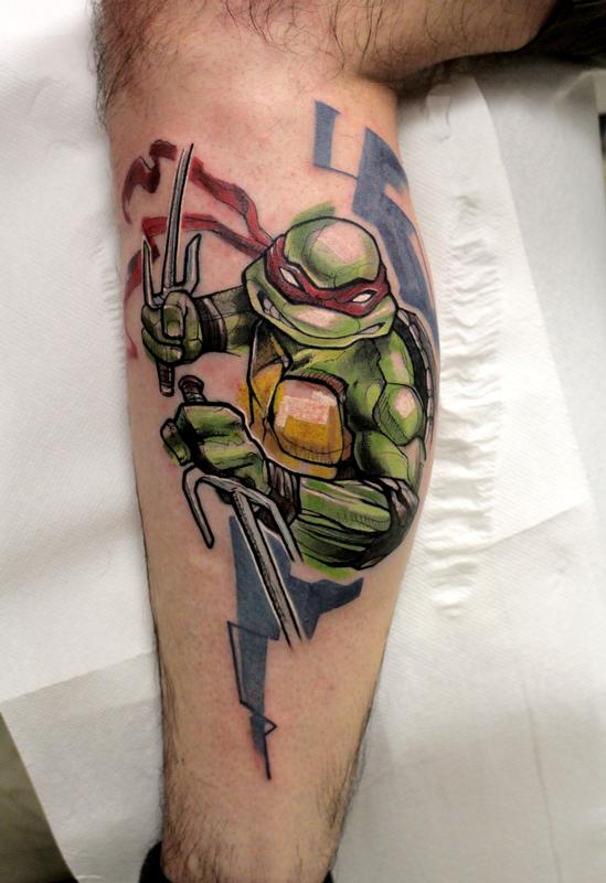 Ninja Turtles by Leif Hansen TattooNOW