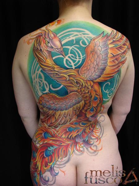 phoenix back piece - Japanese and Asian Tattoos - Last Sparrow Tattoo