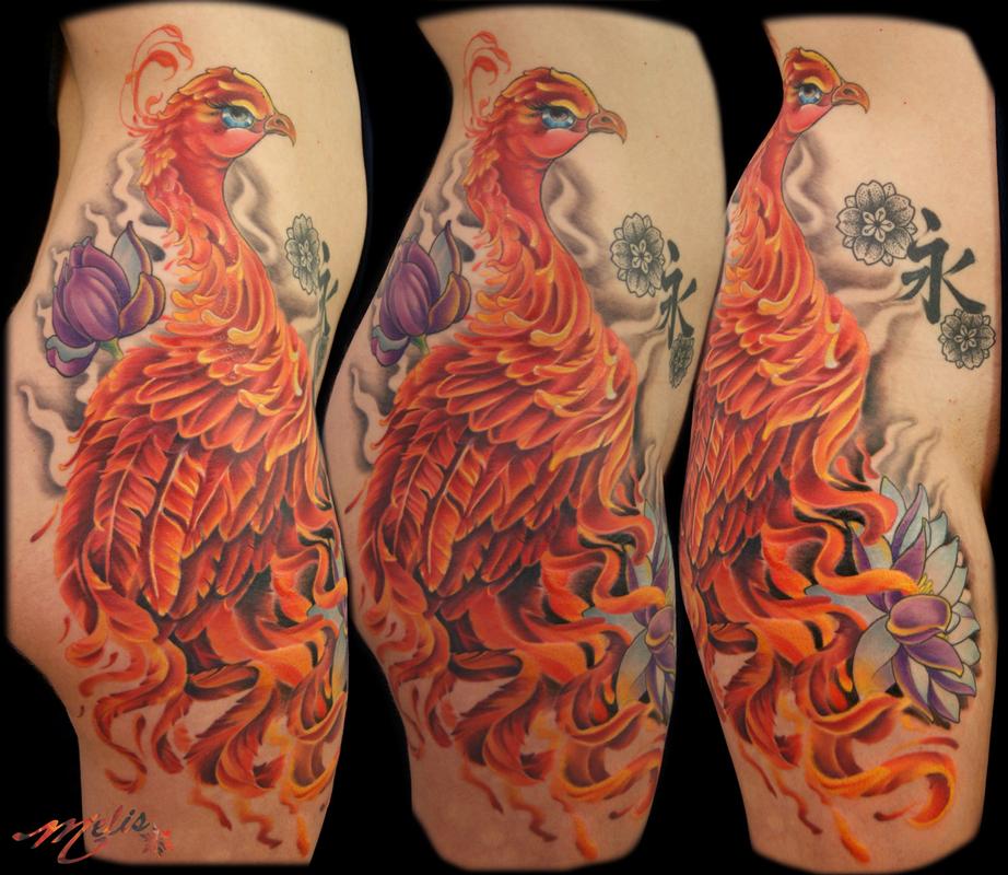 Tattoo artist Idea Phoenix Phoenix leaf heart png  PNGEgg