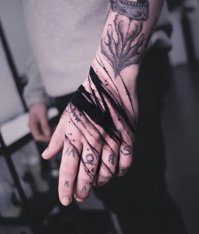 Artistically Abstract Tattoos  black tattoos