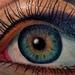 Tattoos - color realistic eye tattoo - 77317