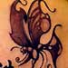 Tattoos - Butterfly and Kanji - 29284