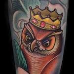 Queen Owl Tattoo Design Thumbnail