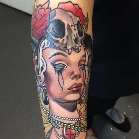 tattoos/ - Closer view of Evil Woman - 92078