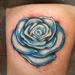 Tattoos - a blue rose  - 69837