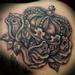 Tattoos - Black and grey crown tattoo - 71270