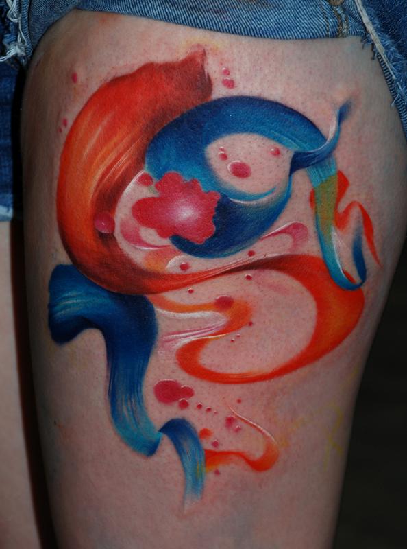 Color Splash by Kyle Cotterman: TattooNOW