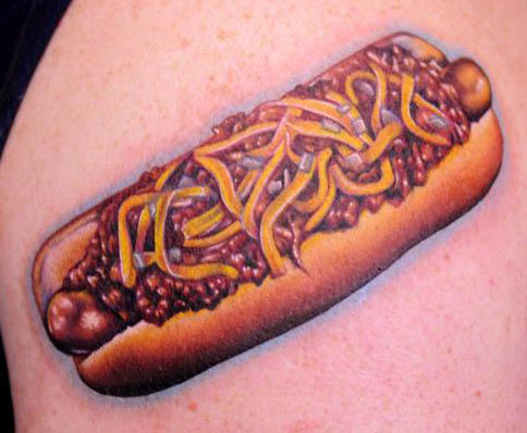 Hotdog tattoo by tattooist yeontaan  Tattoogridnet
