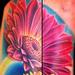 Tattoos - color flowers tattoo - 67363
