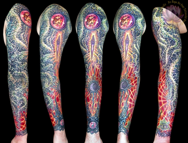 Color Tattoo Sleeve By James Kern Tattoonow