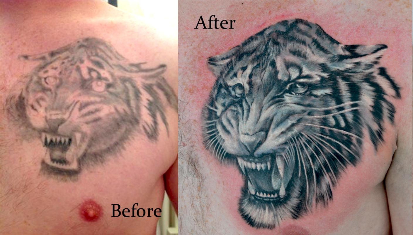 Holy Trinity Tattoo Studio Wigan  A Guide To Cover Ups