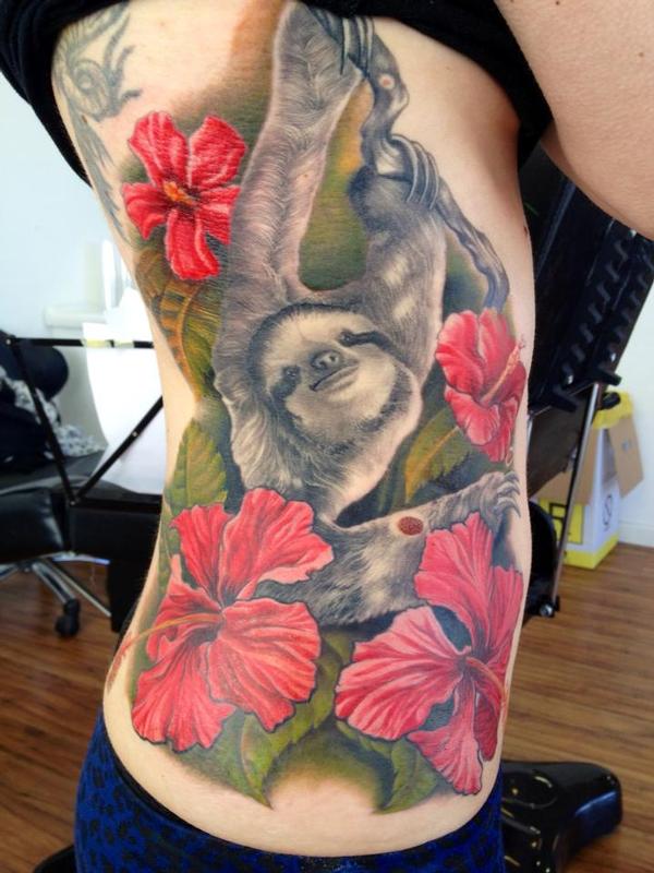Sloth Tattoo  ZINK Tattoo