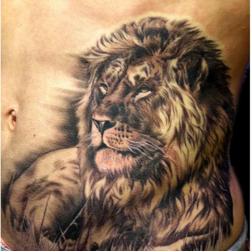 Lion Tattoo  Louis Santos Tattoo