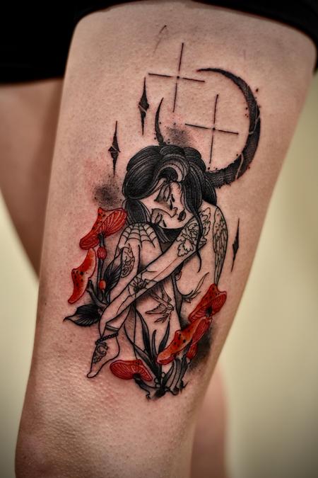 33+ Fairy Tattoos On Leg