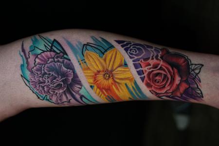 tattoos/ - Walt Watts Three Flowers - 142712