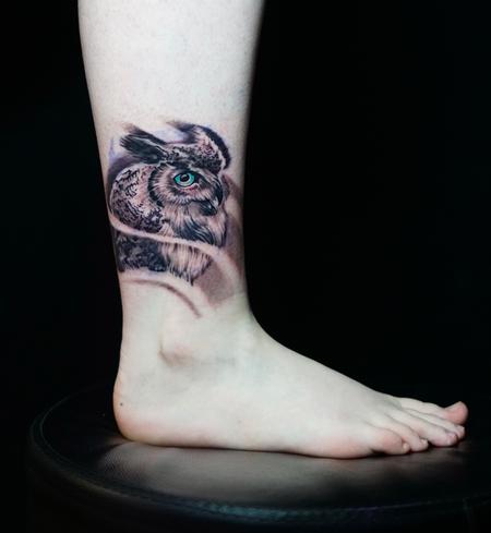 tattoos/ - Quade Dahlstrom Owl - 142546