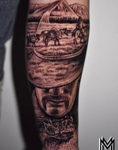 tattoos/ - Matt Morrison Cowboy - 142716