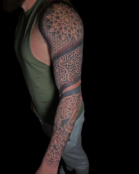 tattoos/ - geometric sleeve - 145353