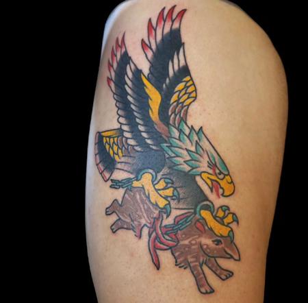 tattoos/ - Traditional eagle - 145768